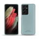 Custodia in pelle Samsung Galaxy S21 Ultra - Bleu Ciel PU