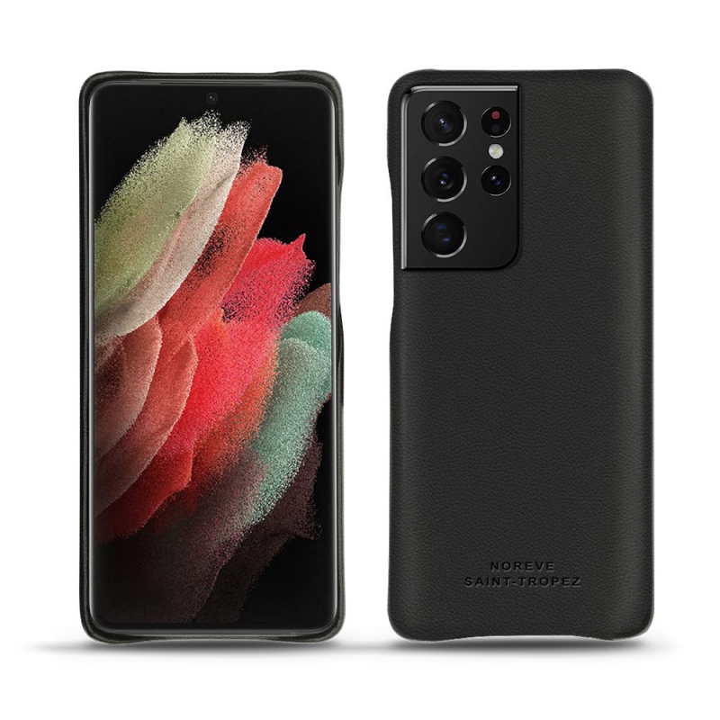 Capa em pele Samsung Galaxy S21 Ultra - Noir PU