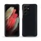 Funda de piel Samsung Galaxy S21 Ultra - Noir élégant