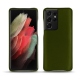 レザーケース Samsung Galaxy S21 Ultra - Vert Veggie