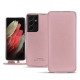 Samsung Galaxy S21 Ultra leather case - Rose PU