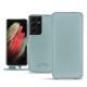 Lederschutzhülle Samsung Galaxy S21 Ultra - Bleu Ciel PU