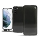 Lederschutzhülle Samsung Galaxy S21+ - Onyx ( Black ) 