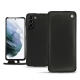 Capa em pele Samsung Galaxy S21+ - Noir ( Nappa - Black ) 
