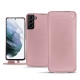 Capa em pele Samsung Galaxy S21+ - Rose ( Nappa - Pantone 2365C ) 