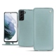 Lederschutzhülle Samsung Galaxy S21+ - Bleu ciel ( Nappa - Pantone 277C ) 