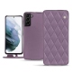 硬质真皮保护套 Samsung Galaxy S21+ - Lilas - Couture ( Nappa - Pantone 2645U ) 