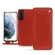 Custodia in pelle Samsung Galaxy S21+ - Papaye ( Pantone 180C ) 