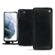 Funda de piel Samsung Galaxy S21+ - Dark vintage ( Roughtcut - Black#5256 ) 