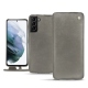 Funda de piel Samsung Galaxy S21+ - Acier vintage ( Pantone 403C ) 