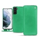 Capa em pele Samsung Galaxy S21+ - Menthe vintage ( Pantone 562C ) 