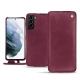 Capa em pele Samsung Galaxy S21+ - Prune vintage ( Pantone 512C ) 