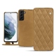 Lederschutzhülle Samsung Galaxy S21+ - Sable vintage - Couture