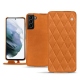 硬质真皮保护套 Samsung Galaxy S21+ - Mandarine vintage - Couture