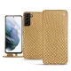 Funda de piel Samsung Galaxy S21+ - Serpent sabbia