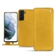 Custodia in pelle Samsung Galaxy S21+ - Jaune soulèu