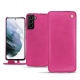 Capa em pele Samsung Galaxy S21+ - Rose BB