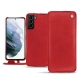 硬质真皮保护套 Samsung Galaxy S21+ - Rouge troupelenc