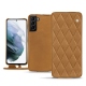 Custodia in pelle Samsung Galaxy S21+ - Castan esparciate - Couture