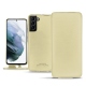硬质真皮保护套 Samsung Galaxy S21+ - Beige PU