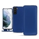 硬质真皮保护套 Samsung Galaxy S21+ - Bleu Océan PU