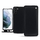 硬质真皮保护套 Samsung Galaxy S21+ - Noir élégant