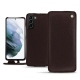 Lederschutzhülle Samsung Galaxy S21+ - Marron envoûtant