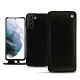 Samsung Galaxy S21+ leather case - Noir Veggie