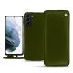 Housse cuir Samsung Galaxy S21+ - Vert Veggie