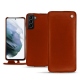 Capa em pele Samsung Galaxy S21+ - Orange Veggie