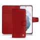 Funda de piel Samsung Galaxy S21+ - Rouge ( Nappa - Pantone 199C ) 