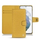 가죽 커버 Samsung Galaxy S21+ - Mimosa ( Pantone 141C ) 