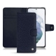 Housse cuir Samsung Galaxy S21+ - Cobalt ( Pantone 141B4D )