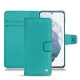 Funda de piel Samsung Galaxy S21+ - Bleu fluo