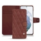 Housse cuir Samsung Galaxy S21+ - Passion vintage - Couture