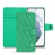 Capa em pele Samsung Galaxy S21+ - Menthe vintage - Couture