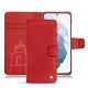 Capa em pele Samsung Galaxy S21+ - Rouge troupelenc