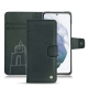 Capa em pele Samsung Galaxy S21+ - Blu marino