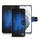 Capa em pele Samsung Galaxy S21+ - Bleu Patine
