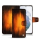Capa em pele Samsung Galaxy S21+ - Fauve Patine