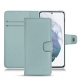 Housse cuir Samsung Galaxy S21+ - Bleu ciel PU