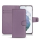 Samsung Galaxy S21+ leather case - Lilas PU
