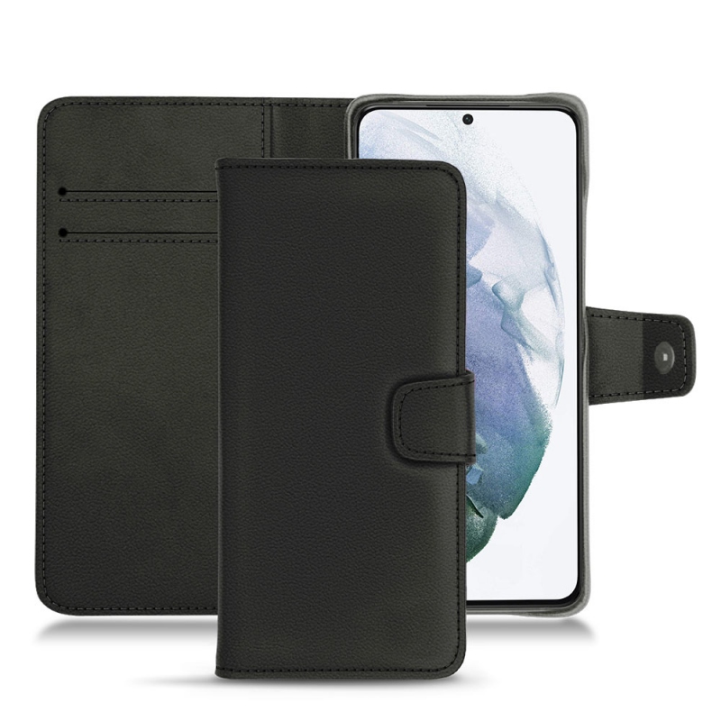 Capa em pele Samsung Galaxy S21+ - Noir PU