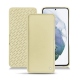 Capa em pele Samsung Galaxy S21+ - Beige ( Nappa - Pantone 7502C ) 
