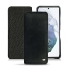 Lederschutzhülle Samsung Galaxy S21+ - Dark vintage ( Roughtcut - Black#5256 ) 