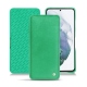 Lederschutzhülle Samsung Galaxy S21+ - Menthe vintage ( Pantone 562C ) 