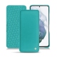 Custodia in pelle Samsung Galaxy S21+ - Bleu fluo