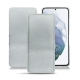 Samsung Galaxy S21+ leather case - Platinium ( Pantone 877C ) 