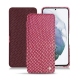 Custodia in pelle Samsung Galaxy S21+ - Serpent ciclamino