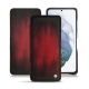Samsung Galaxy S21+ leather case - Rouge Patine